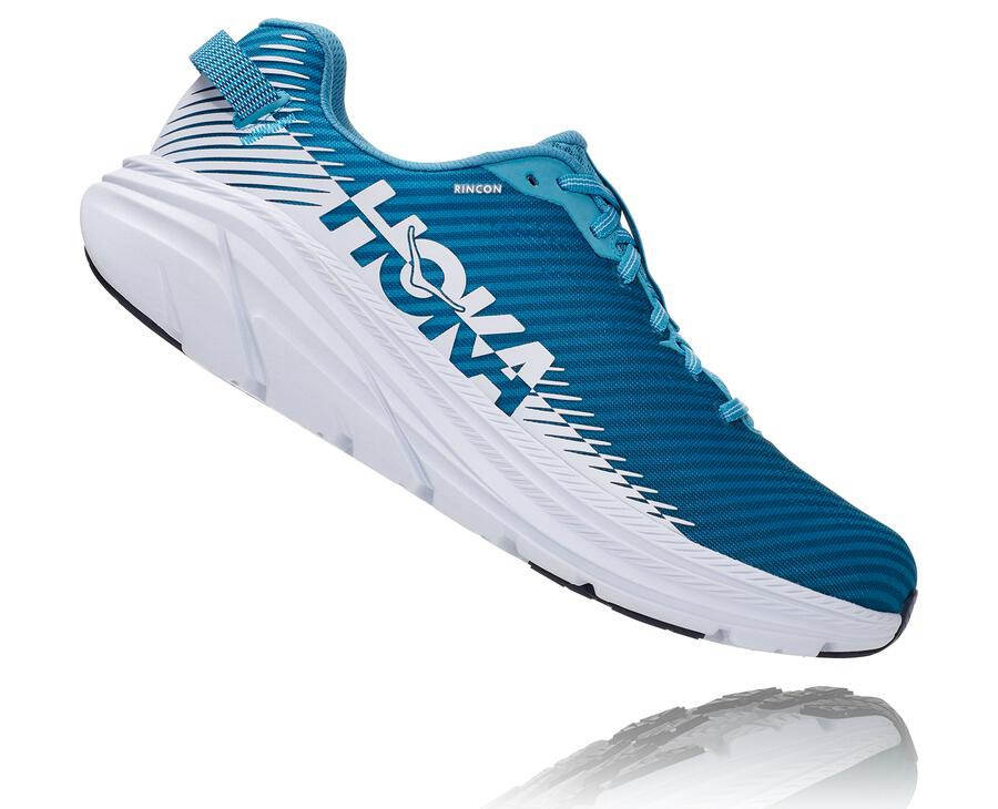 Tenis Hoka One One Hombre Azules/Blancos - Rincon 2 - GAQF52078